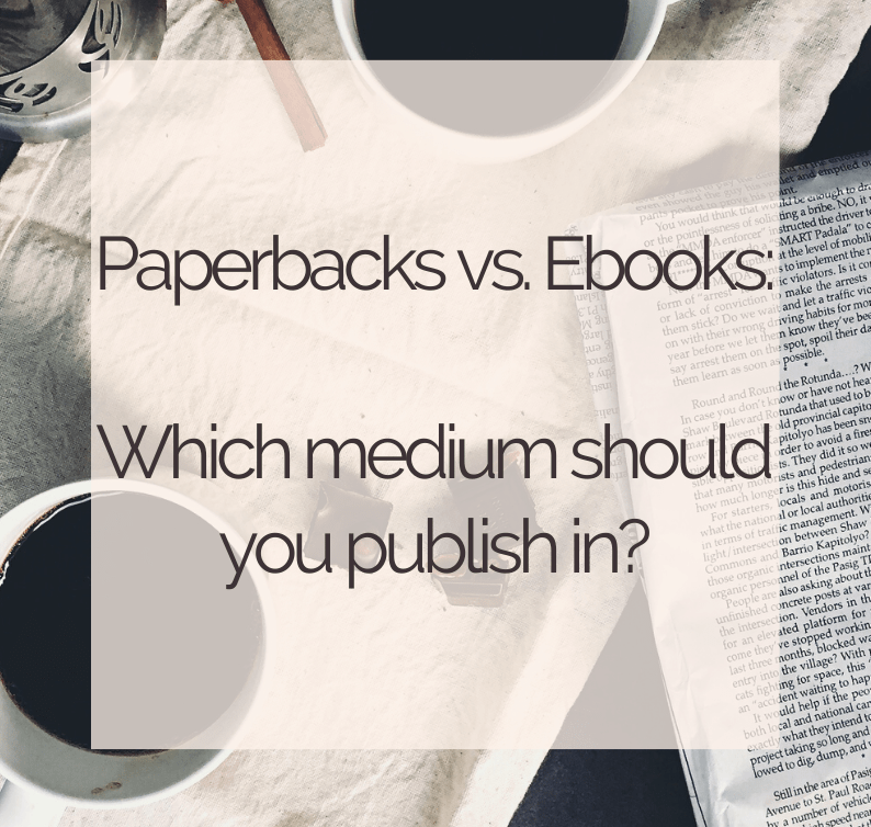 Paperbacks vs. E-books – An Article